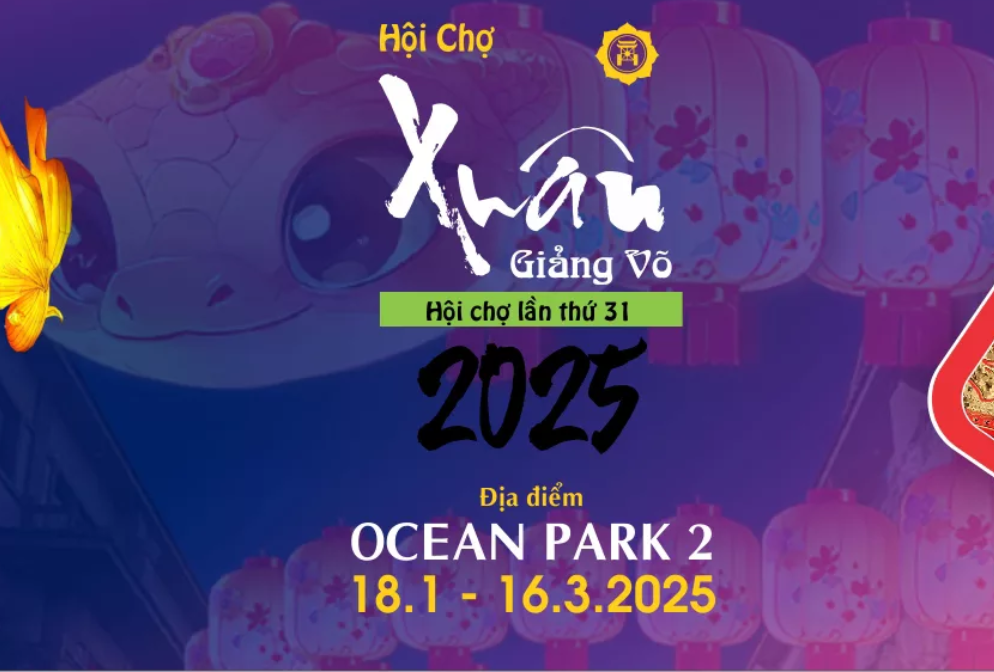 Hội chợ Xuân Giảng Võ 2025