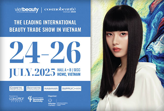 Triển lãm sắc đẹp quốc tế hàng đầu Việt Nam VIETBEAUTY X COSMOBEAUTÉ VIETNAM 2025 