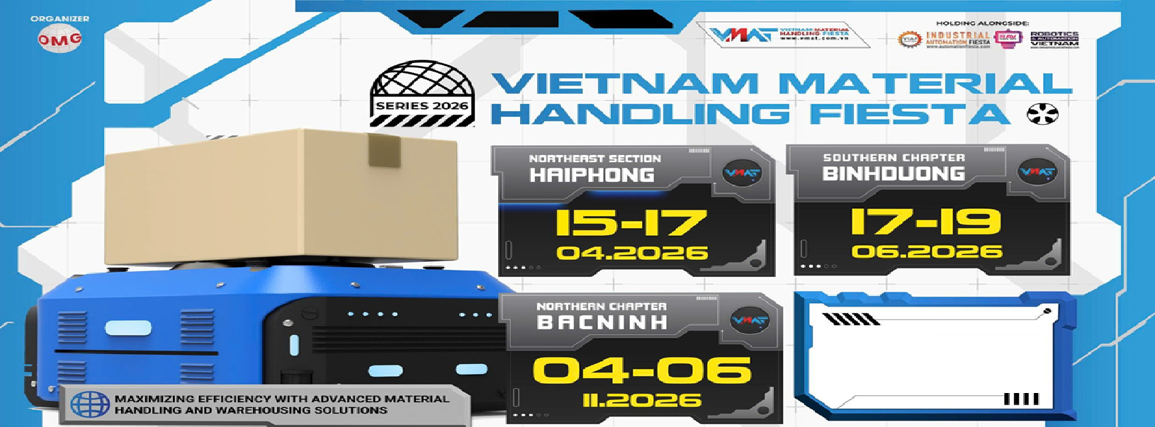  Triển Lãm Công Nghiệp Quốc Tế Về Máy Móc Thiết Bị Nâng Hạ và Xử Lý Hậu Cần