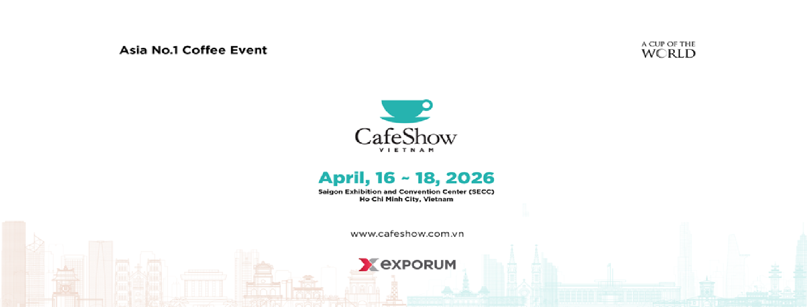 Triển lãm Quốc tế Cafe Show Việt Nam lần thứ 12