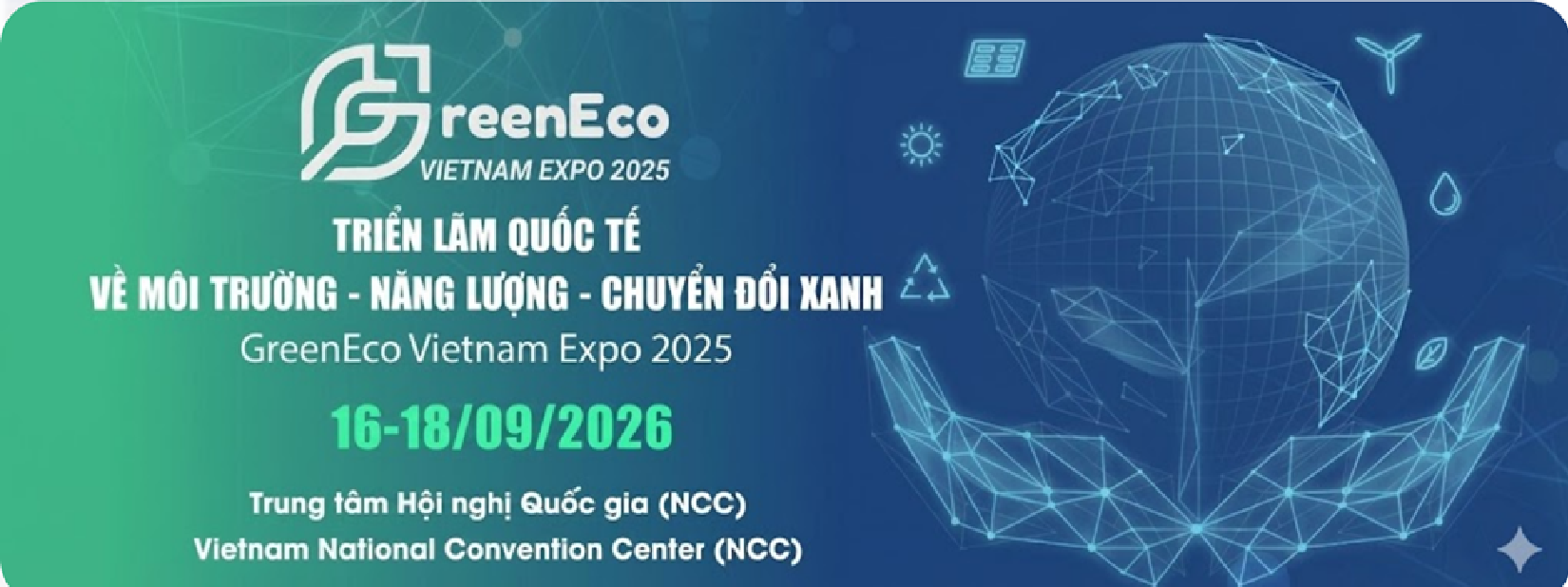 Triển lãm quốc tế về Môi trường - Năng lượng - Chuyển đổi xanh 2026