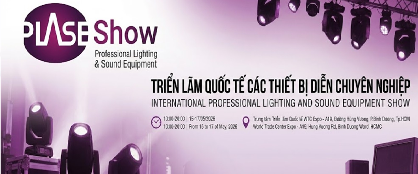 Triển lãm Quốc tế Thiết Bị Biểu Diễn Chuyên Nghiệp