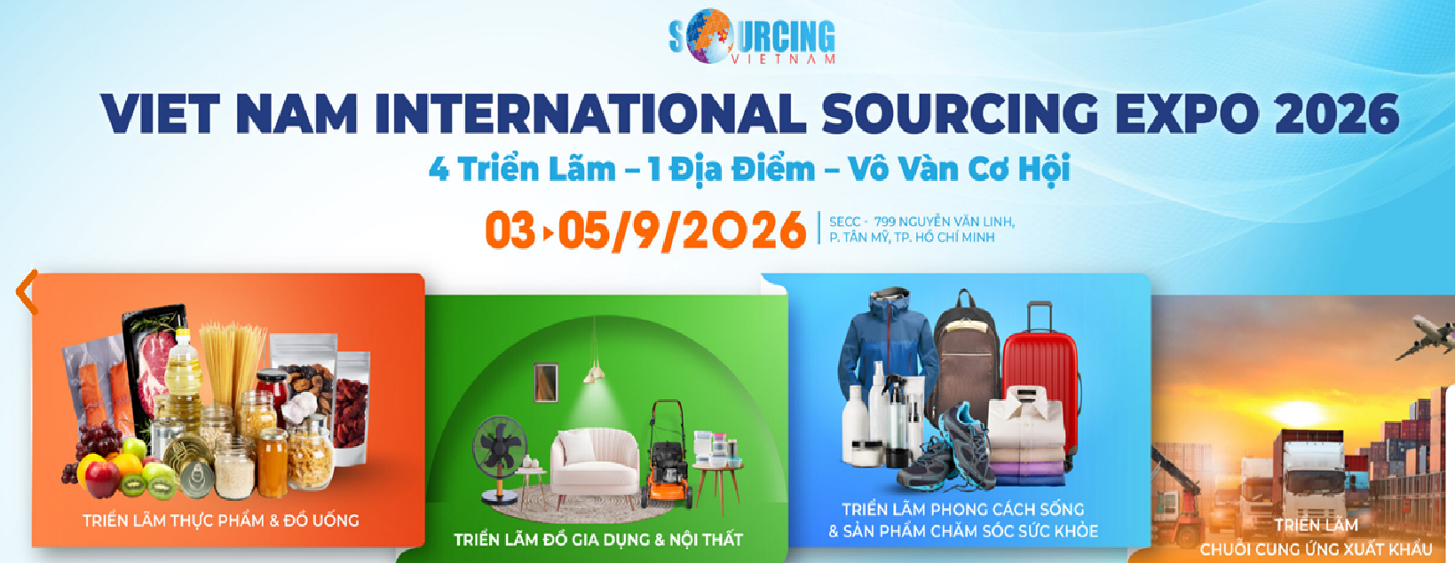 Triển lãm Kết Nối Chuỗi Cung Ứng Hàng Hoá Quốc Tế