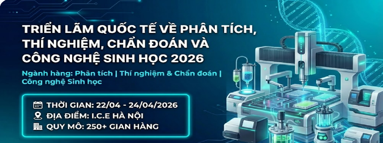 Triển lãm Quốc tế về Phân tích, Thí nghiệm, Chẩn đoán và Công nghệ Sinh học