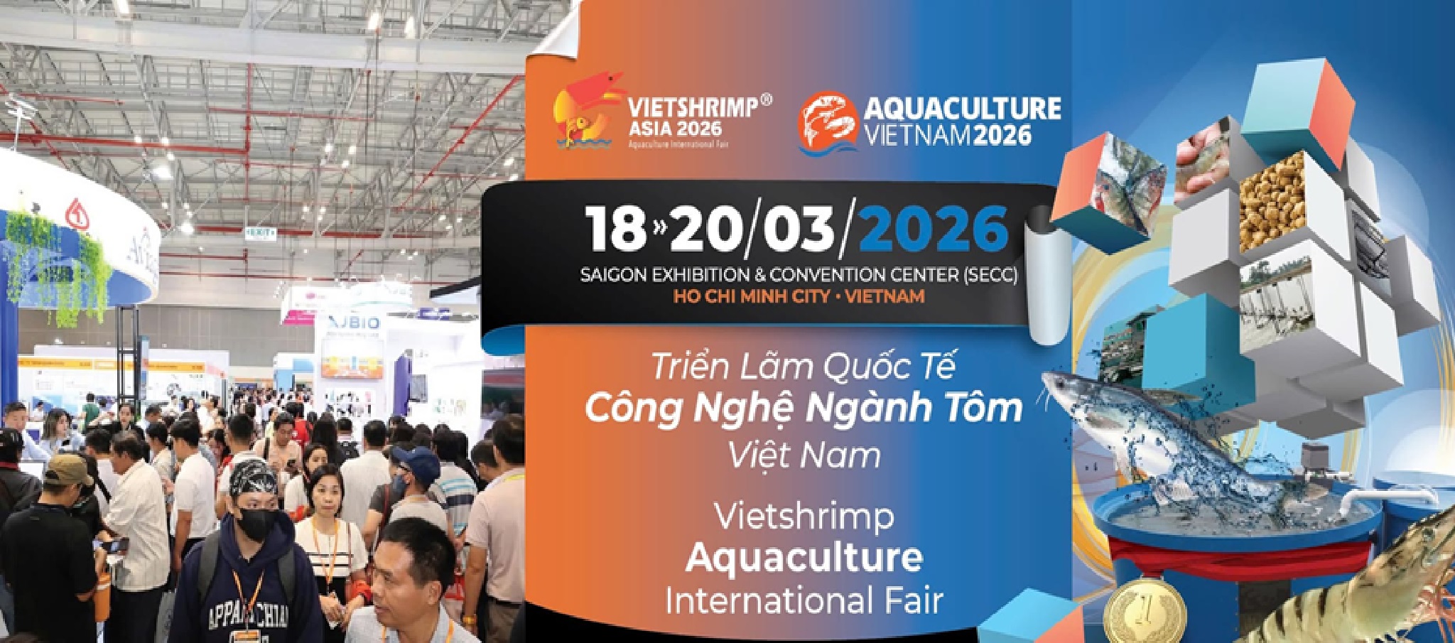 Hội chợ Triển lãm Quốc tế Công nghệ ngành tôm Việt Nam