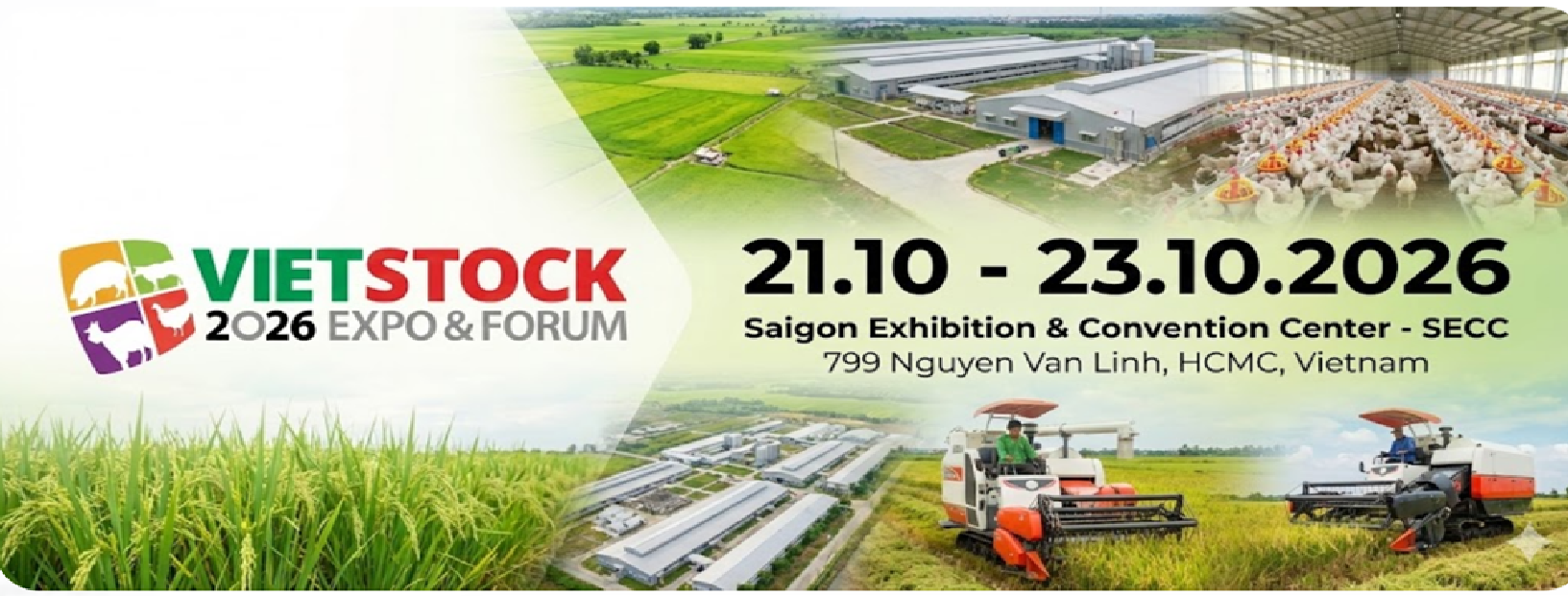 Triển lãm Chuyên ngành Chăn Nuôi, Thức Ăn Chăn Nuôi và Chế Biến Thịt tại Việt Nam
